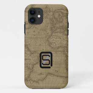 SCargo iPhone 5 Case-Mate Vintage World Map Print Case