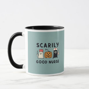 Scarily Good Nurse - Classic Cute Halloween Mug