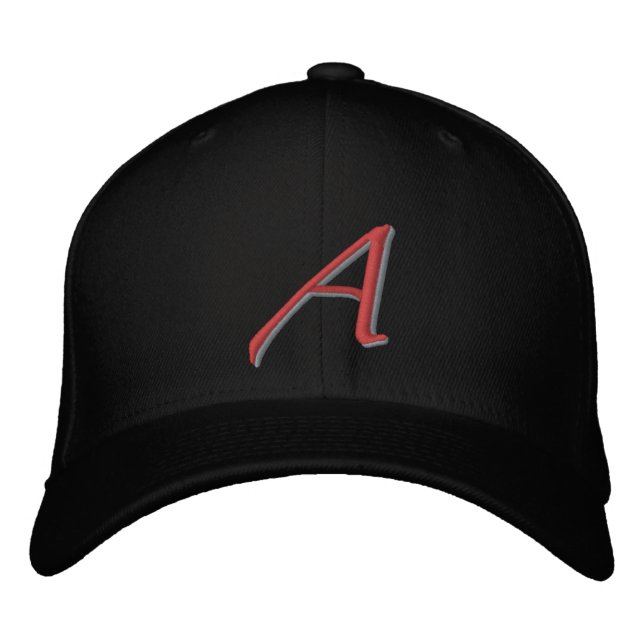 Scarlet A large Embroidered Hat (Front)