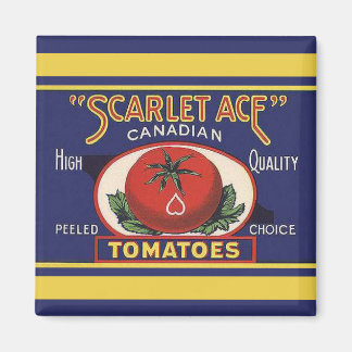 Scarlet Ace Tomatoes Magnet