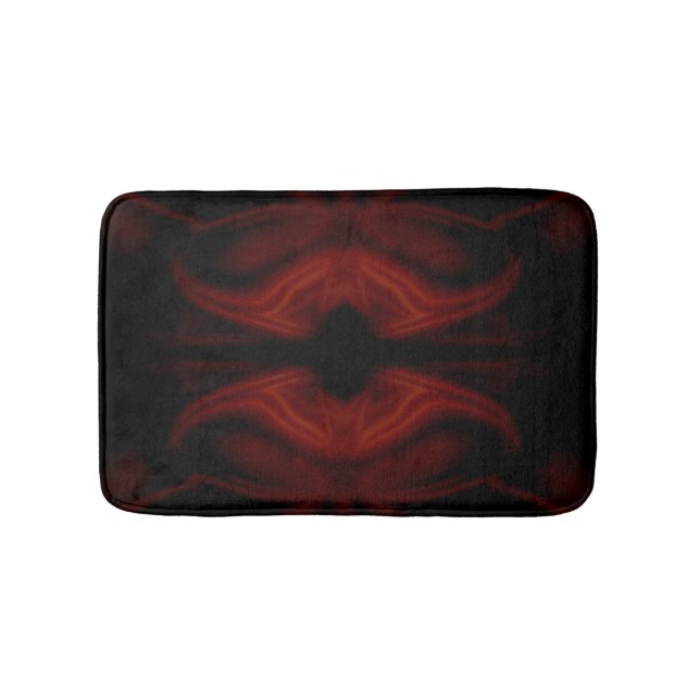 Scarlet Bat Bath Mat (Front)