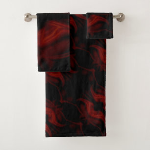 Scarlet Bat Bath Towel Set