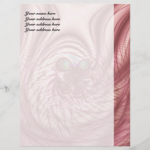 Scarlet Bird Customized Letterhead