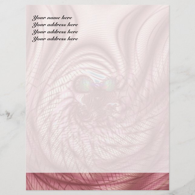 Scarlet Bird Letterhead Design (Front)