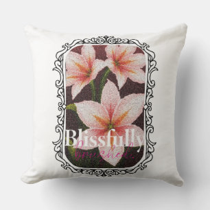Scarlet Blossom Cushion