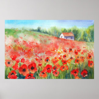 Scarlet Carpet Poster