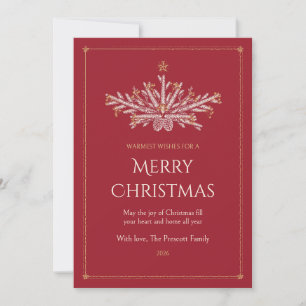 Scarlet Gloria Family Christmas Card