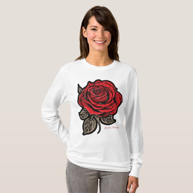  Scarlet Harmony  T-Shirt (Front Full)