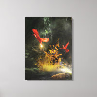 Scarlet Ibis Birds “STEALING THE LIGHT”