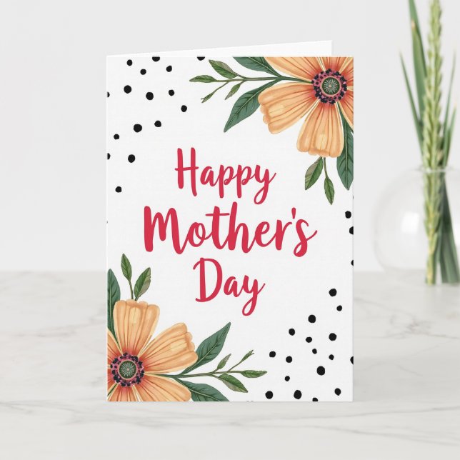Scarlet Letter Mothers Day Card (Front)