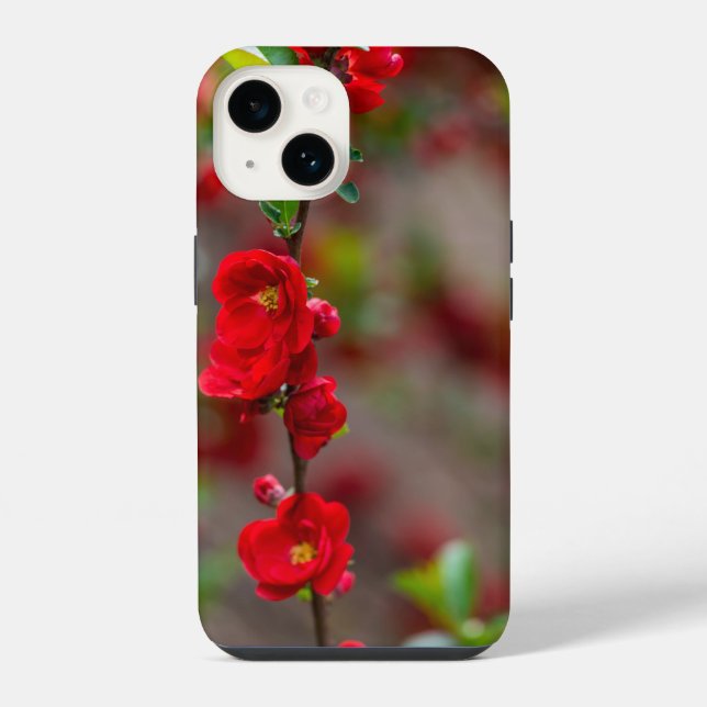 Scarlet Line iPhone Case (Back)