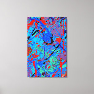 Scarlet Love Canvas Print