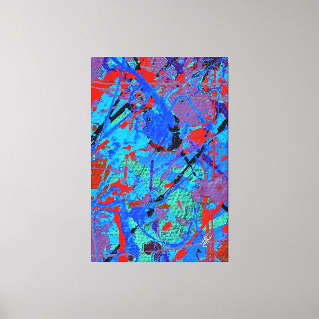 Scarlet Love Canvas Print (Front)