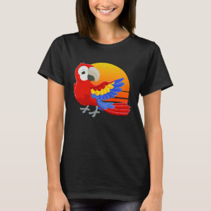 Scarlet Macaw Baby Bird Costume Men Women Kids T-Shirt