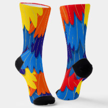 Scarlet Macaw Parrot Feathers Colourful