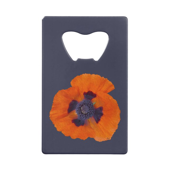 Scarlet Orange Poppy 1 (Front)