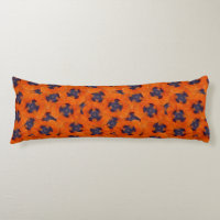 Scarlet Orange Poppy Seamless Pattern