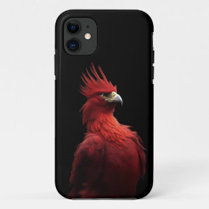 Scarlet Phoenix Sits Proudly Case-Mate iPhone Case