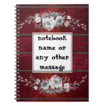 scarlet photobook notebook