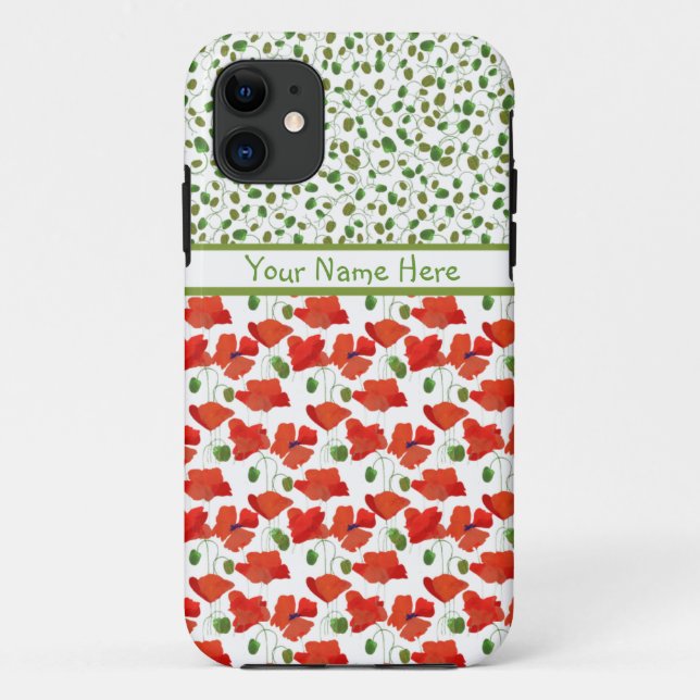 Scarlet Poppies Mix'n'Match iPhone 5/5s Case (Back)