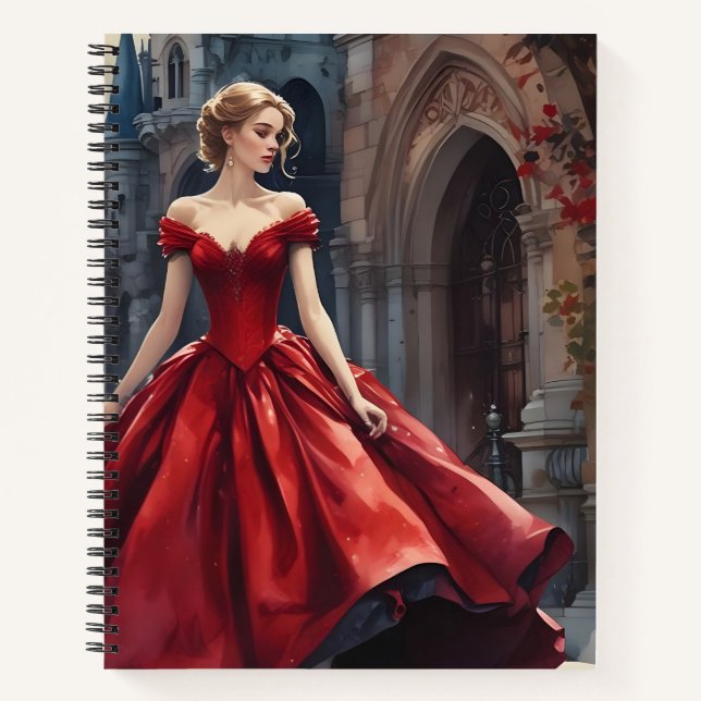 Scarlet Princess Notebook (Front)