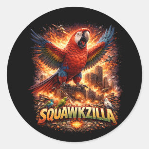 Scarlet Siege Classic Round Sticker