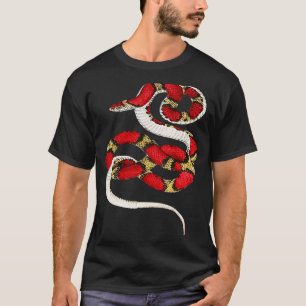 Scarlet Snake Portrait T-Shirt