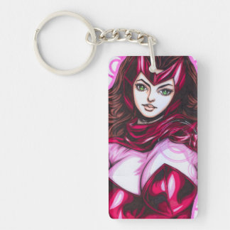 Scarlet Witch ~ Wanda Maximoff Key Ring