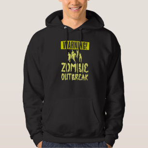 Scarry Halloween Zombie outbreak Zombie Hoodie