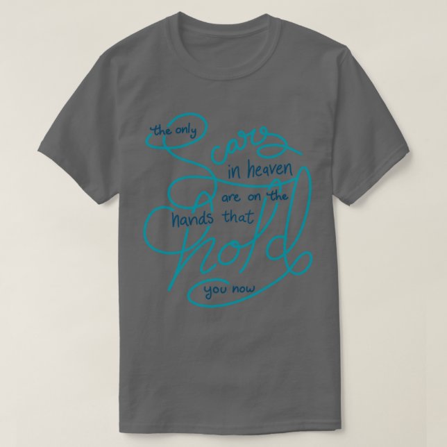 Scars in Heaven Blue T-Shirt (Design Front)