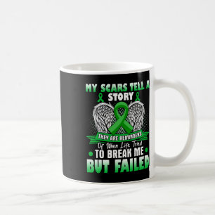 Scars Tell A Story - Kidney Disease Awareness Coffee Mug