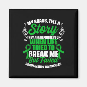 Scars Tell Story Traumatic Brain Injury Support Tb Magnet