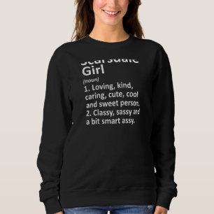 Scarsdale Girl Ny New York Funny City Home Roots   Sweatshirt