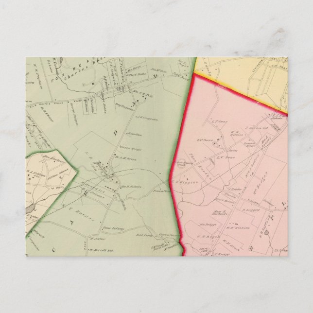 Scarsdale, White Plains, New York Postcard (Front)