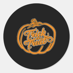 Scary And Funny Halloween 1  Classic Round Sticker