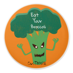 Scary Broccoli Thunder_Cove Ceramic Knob