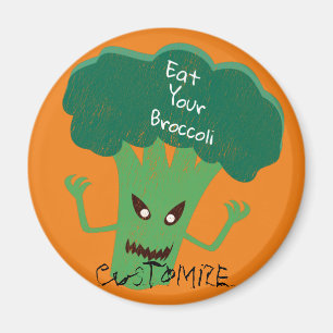 Scary Broccoli Thunder_Cove Magnet