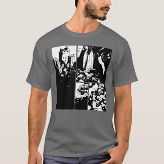 Scary Castles in Comic Book Panels T-Shirt