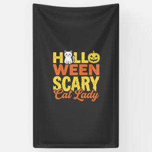 Scary Cat Lady Halloween Design_1 Banner