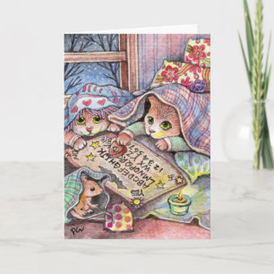 Scary Cats Card