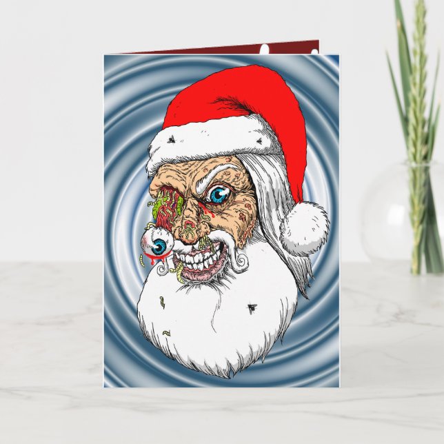 SCARY CHRISTMAS HOLIDAY CARD (Front)