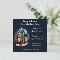 Scary Christmas Party Invitation