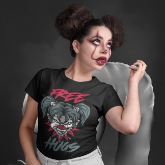 Scary Clown Free Hugs T-Shirt