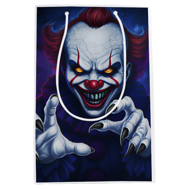 Scary Clown Gift Bag (Front)