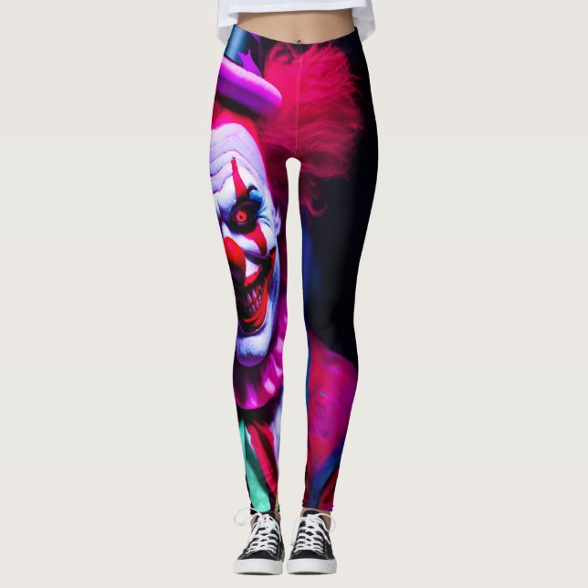 scary clown leggings (Front)