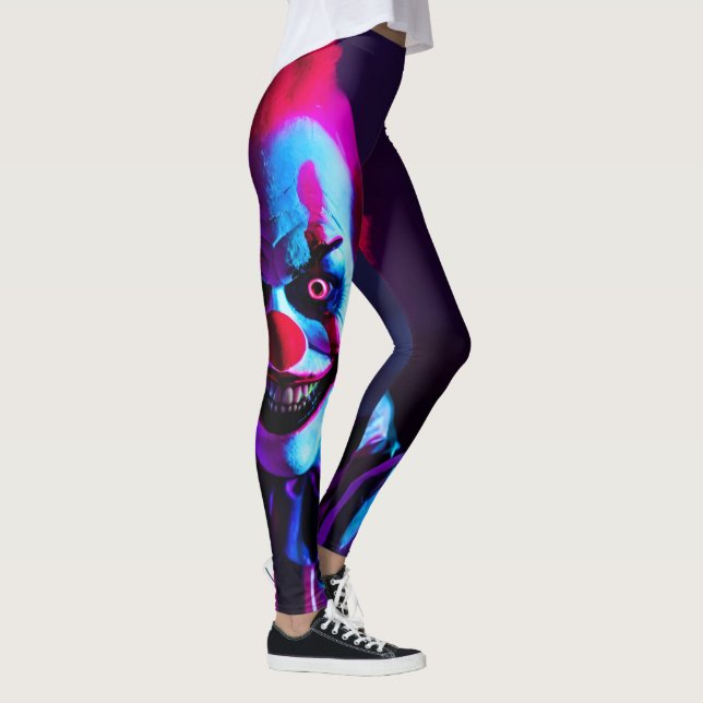 scary clown leggings (Right)