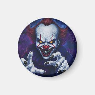 Scary Clown Magnets