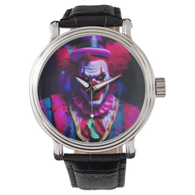 scary clown watch (Front)