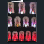 Scary Clowns Carnival Boardwalk Arcade Game Photo<br><div class="desc">Greeting card features an original photograph of scary clowns in a carnival arcade game.

Don't see what you're looking for? Need help with customisation? Click "rebeccaheartsny" (upper right corner) then "contact this designer" to have something created just for you!</div>