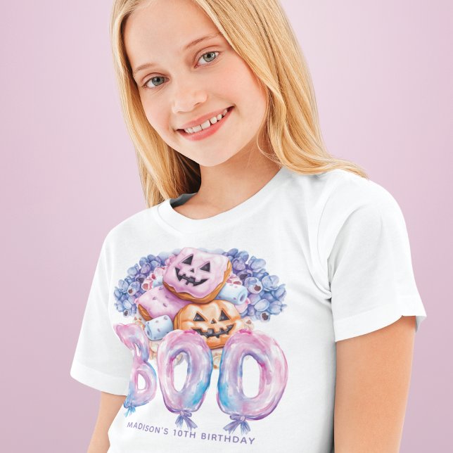 Scary Cookies Pink Purple Halloween Sleepover Tee (Creator Uploaded)